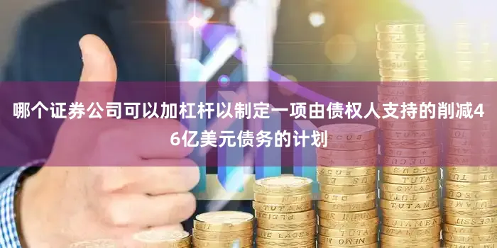 哪个证券公司可以加杠杆以制定一项由债权人支持的削减46亿美元债务的计划